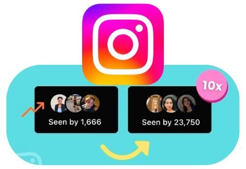 Instagram Story Views Logo