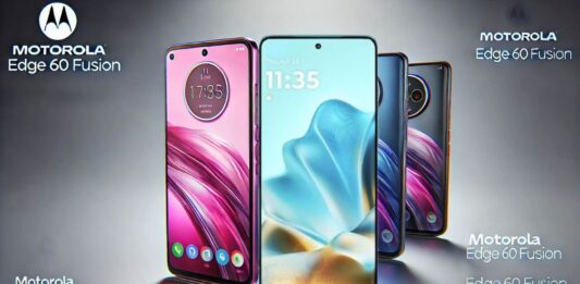 Motorola Edge 60 Fusion - A mid-range smartphone with a premium AMOLED display, MediaTek Dimensity 7400 chipset, and a 50MP Sony camera.