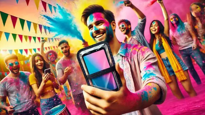 Protect Your Phone from Holi Colors and Water