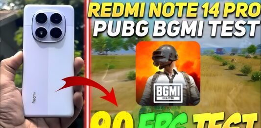 Redmi Note 14 Pro BGMI Test
