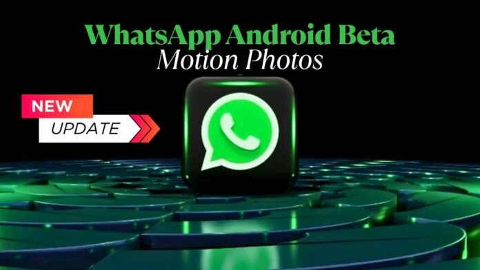 WhatsApp Android Beta Motion Photos
