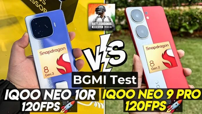 iQOO Neo 10R vs iQOO Neo 9 Pro BGMI Test