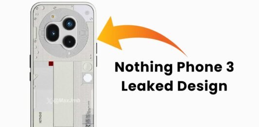 Nothing Phone 3 Leaked Design