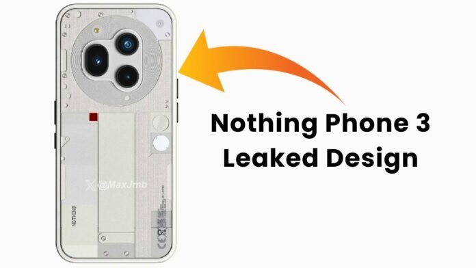 Nothing Phone 3 Leaked Design