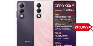 Oppo K13X 5G Review: Toughest 5G Smartphone with 6000mAh Super Strong Battery Under just ₹11,000! Oppo K13X