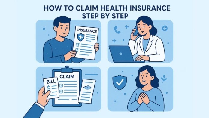 How to Claim Health Insurance Step by Step