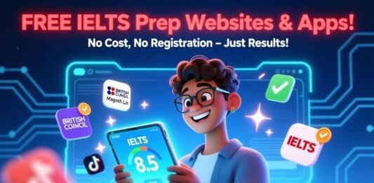 Free IELTS Preparation Websites & Apps