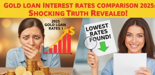Gold Loan Interest Rates Comparison 2025