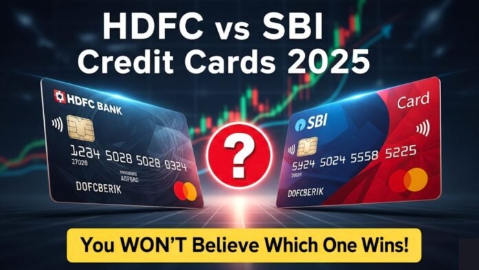 HDFC vs SBI credit card