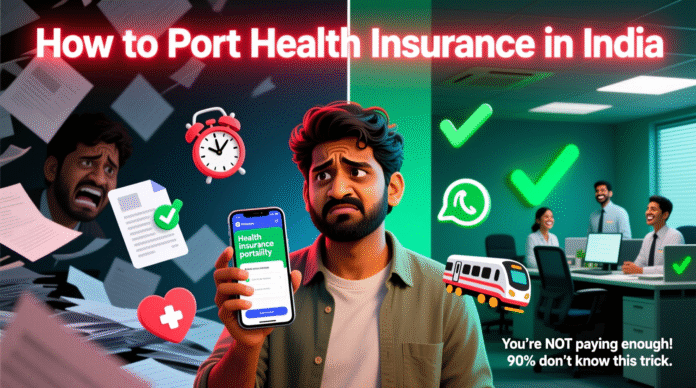 How to Port Health Insurance in India How to Port Health Insurance in India