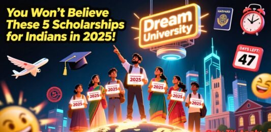 Scholarships for Indian Students to Study Abroad 2025