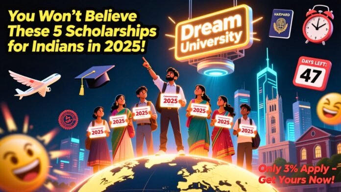 Scholarships for Indian Students to Study Abroad 2025