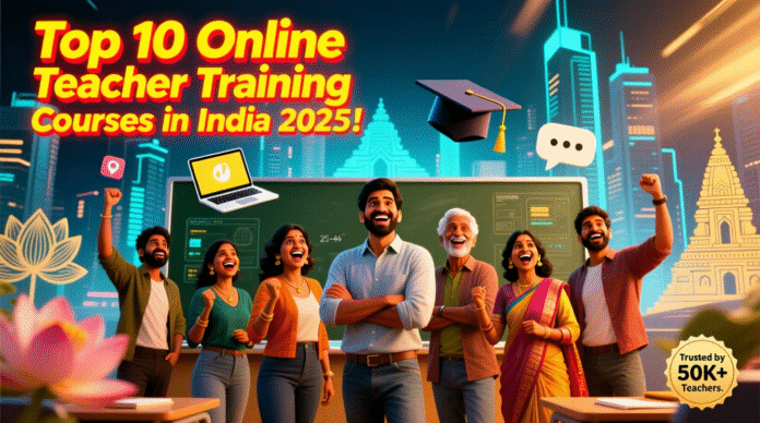 Top Online Teacher Training Courses in India
