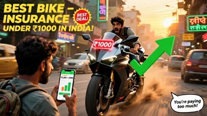 Best Bike Insurance Under ₹1000 in India