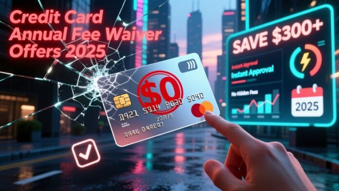 Credit Card Annual Fee Waiver Offers 2025
