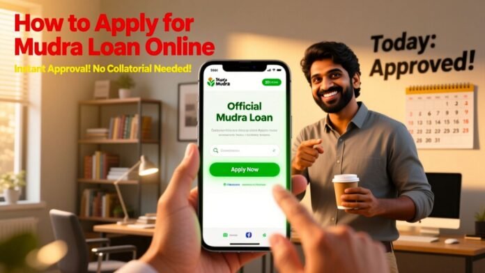 How to Apply for Mudra Loan Online