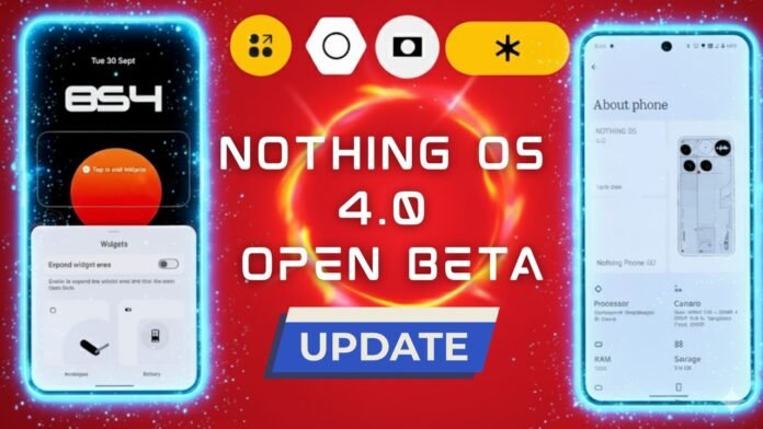 Nothing OS 4.0 Open Beta