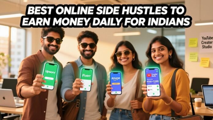Best Online Side Hustles To Earn Money Daily For Indians