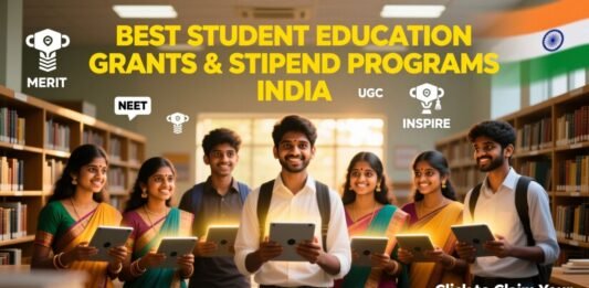Best Student Education Grants And Stipend Programs India
