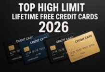 Top High Limit Lifetime Free Credit Cards in 2026– Premium Benefits for Free! Top High Limit Lifetime Free Credit Cards