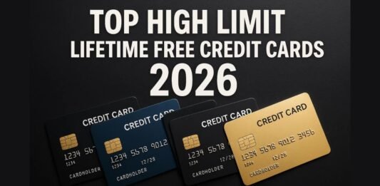 Top High Limit Lifetime Free Credit Cards