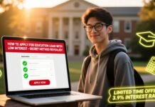 How To Apply For Education Loan With Low Interest- Step-by-Step Guide How To Apply For Education Loan With Low Interest