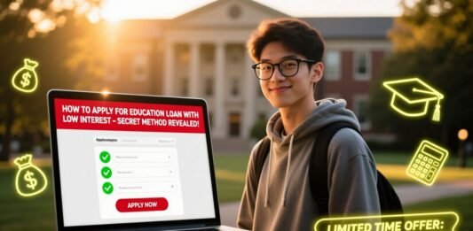 How To Apply For Education Loan With Low Interest