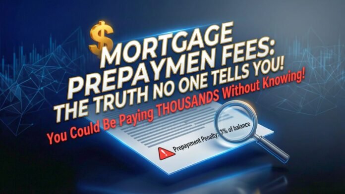Mortgage Loan Prepayment Charges Explained Mortgage Loan Prepayment Charges Explained