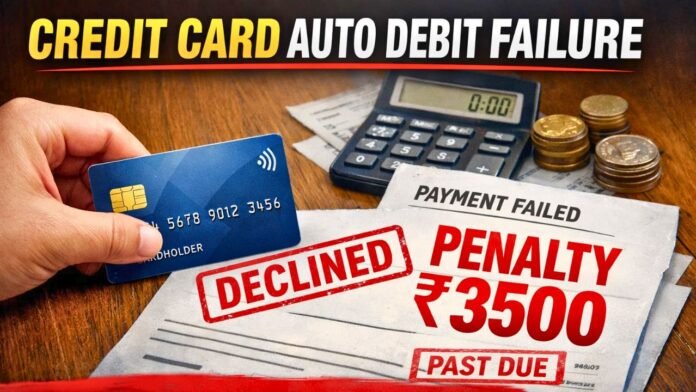 Credit Card Auto Debit Failure Penalty Charges Credit Card Auto Debit Failure Penalty Charges
