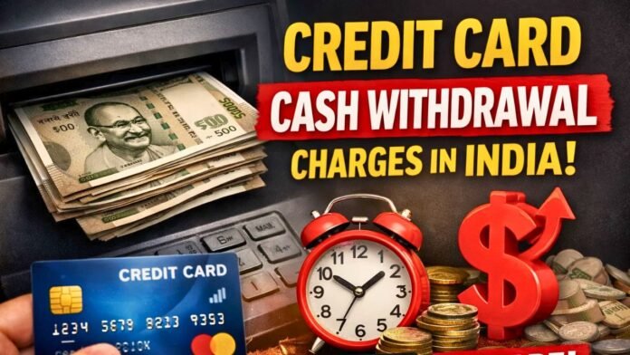 Credit Card Cash Withdrawal Charges