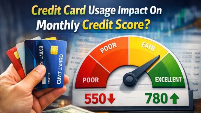 Credit Card Usage Impact On Monthly Credit Score