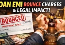 Loan EMI Bounce Charges And Legal Impact (What Borrowers Should Know in 2026) Loan EMI Bounce Charges And Legal Impact