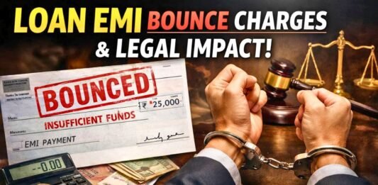 Loan EMI Bounce Charges And Legal Impact