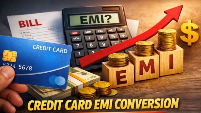 Credit Card EMI Conversion Charges Calculation