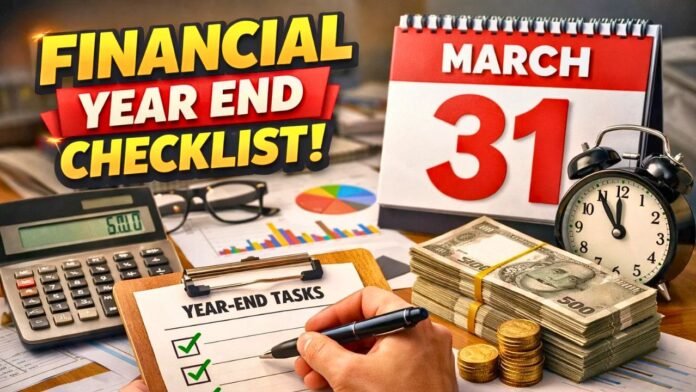Financial Year End Checklist For Salaried Employees