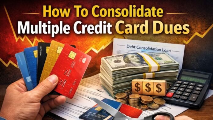 How To Consolidate Multiple Credit Card Dues
