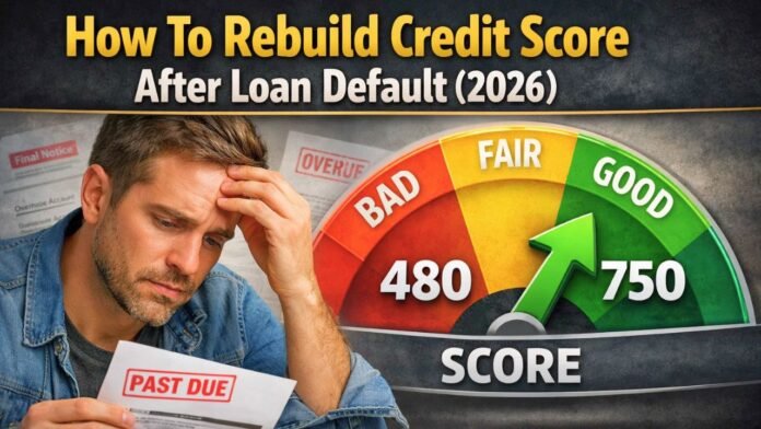 How To Rebuild Credit Score After Loan Default How To Rebuild Credit Score After Loan Default