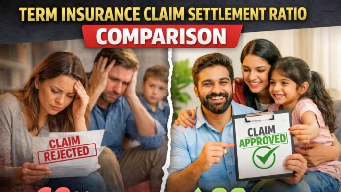 Term Insurance Claim Settlement Ratio Comparison Term Insurance Claim Settlement Ratio Comparison