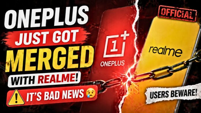OnePlus Just Got Merged With Realme