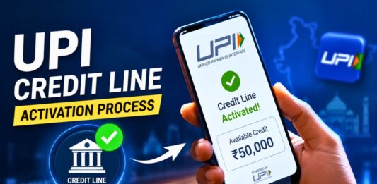 Upi Credit Line Activation Process In India