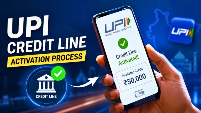 Upi Credit Line Activation Process In India