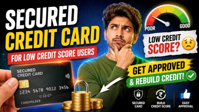 Secured Credit Card For Low Credit Score Users