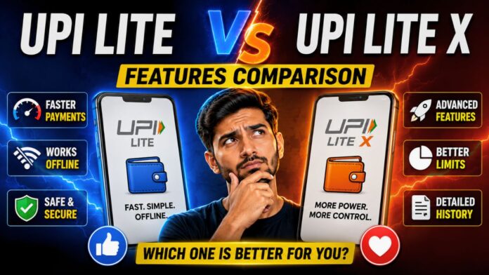 Upi Lite Vs Upi Lite X Features Comparison