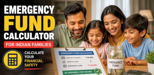 Emergency Fund Calculator For Indian Families