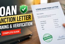 Loan Sanction Letter Meaning Explained: Check Details Before Accepting (2026) Loan Sanction Letter Meaning And Verification