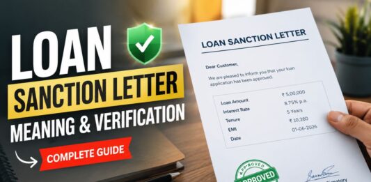 Loan Sanction Letter Meaning And Verification
