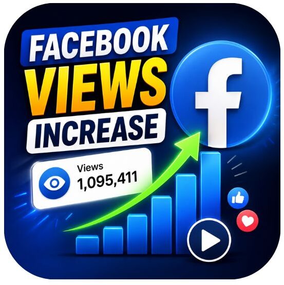 Increase Facebook Views Logo