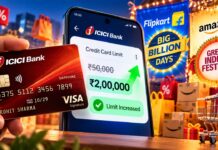 ICICI Credit Card Limit Increase Offer Before Flipkart BBD & Amazon Great Indian Festival 2026 ICICI Credit Card Limit