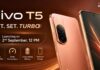 Vivo T5 Launch Date Confirmed in India: Launching on September 2 Vivo T5