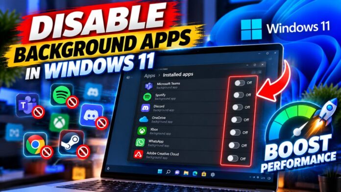 How to Disable Background Apps in Windows 11 How to Disable Background Apps in Windows 11